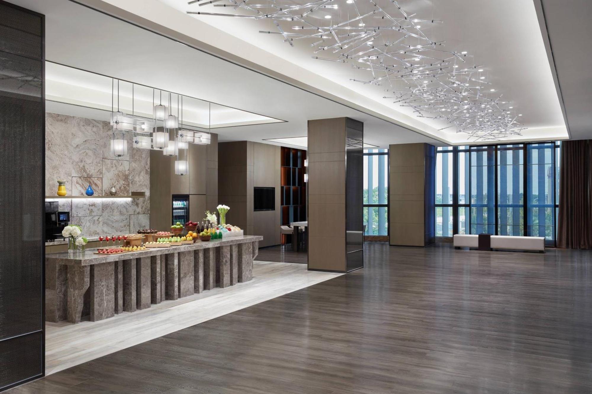 Shanghai Marriott Hotel Pudong South Nanhui Eksteriør bilde