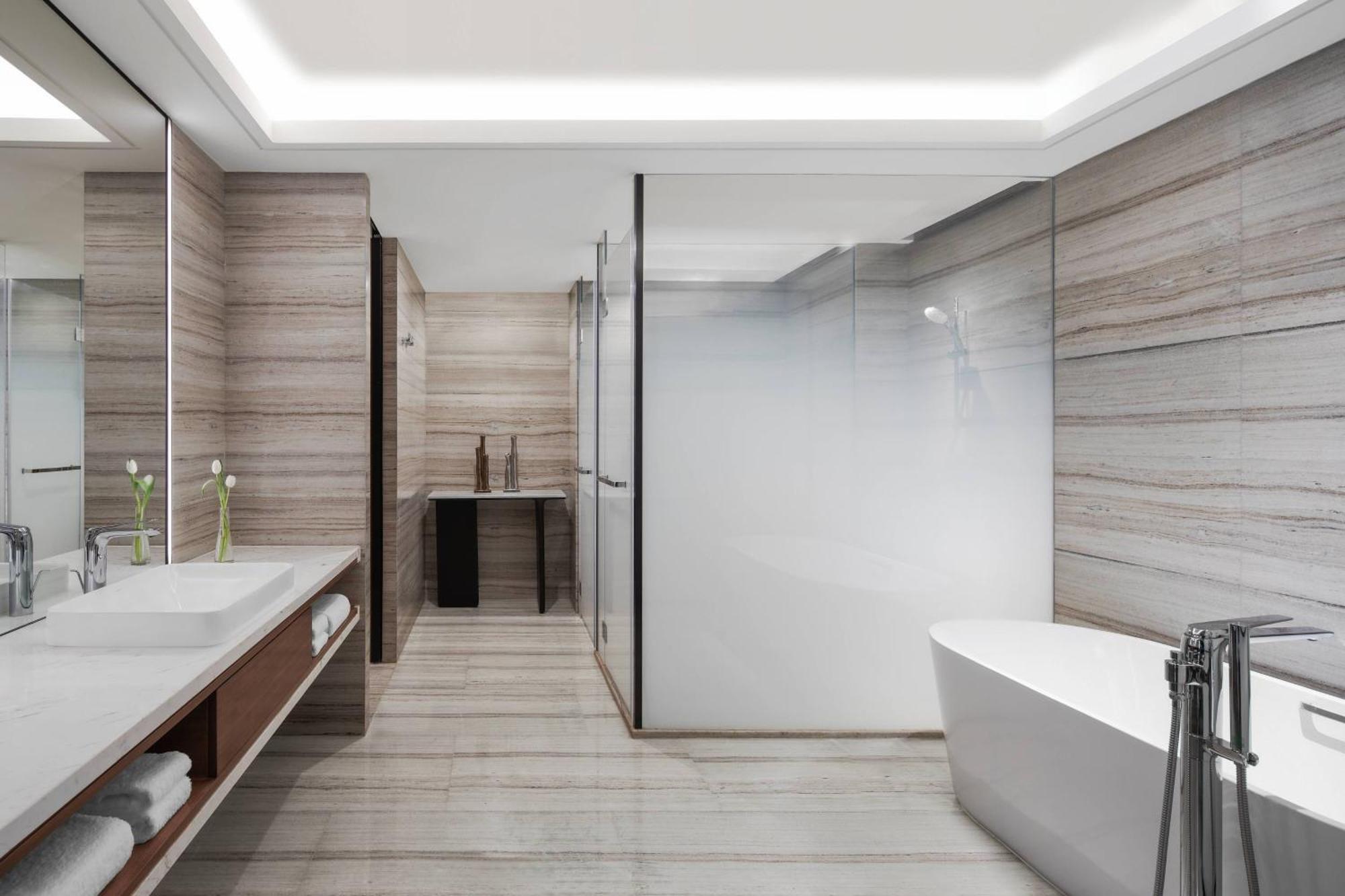 Shanghai Marriott Hotel Pudong South Nanhui Eksteriør bilde