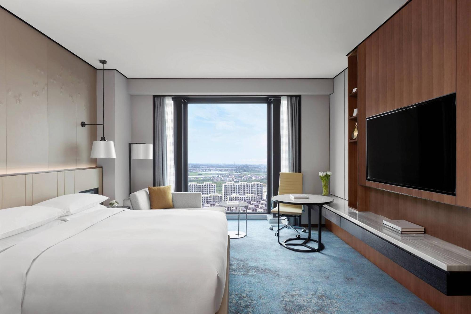 Shanghai Marriott Hotel Pudong South Nanhui Eksteriør bilde