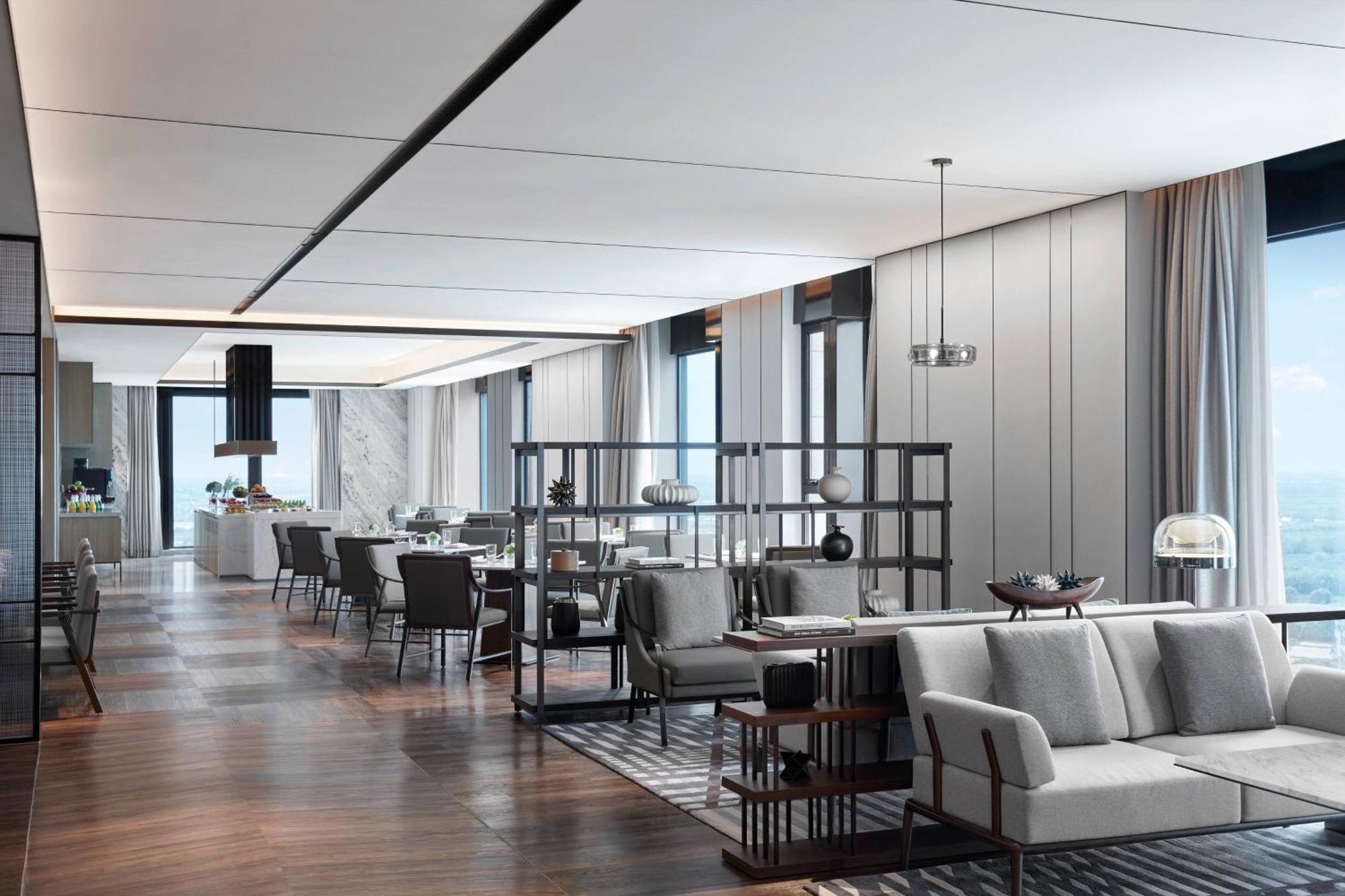 Shanghai Marriott Hotel Pudong South Nanhui Eksteriør bilde