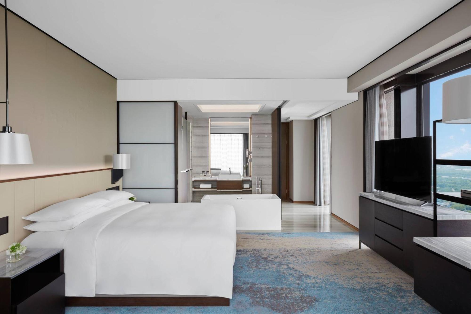Shanghai Marriott Hotel Pudong South Nanhui Eksteriør bilde