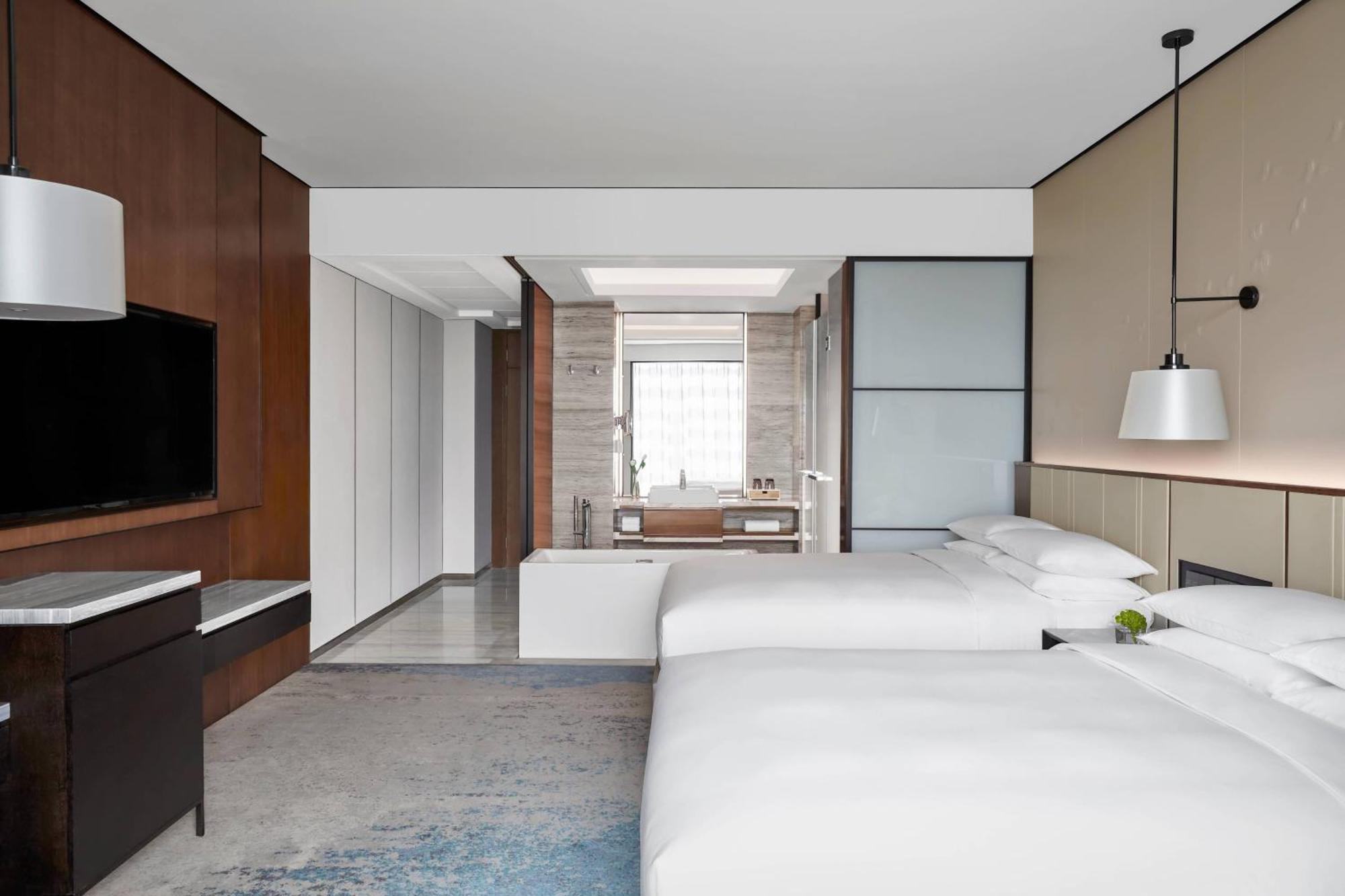 Shanghai Marriott Hotel Pudong South Nanhui Eksteriør bilde