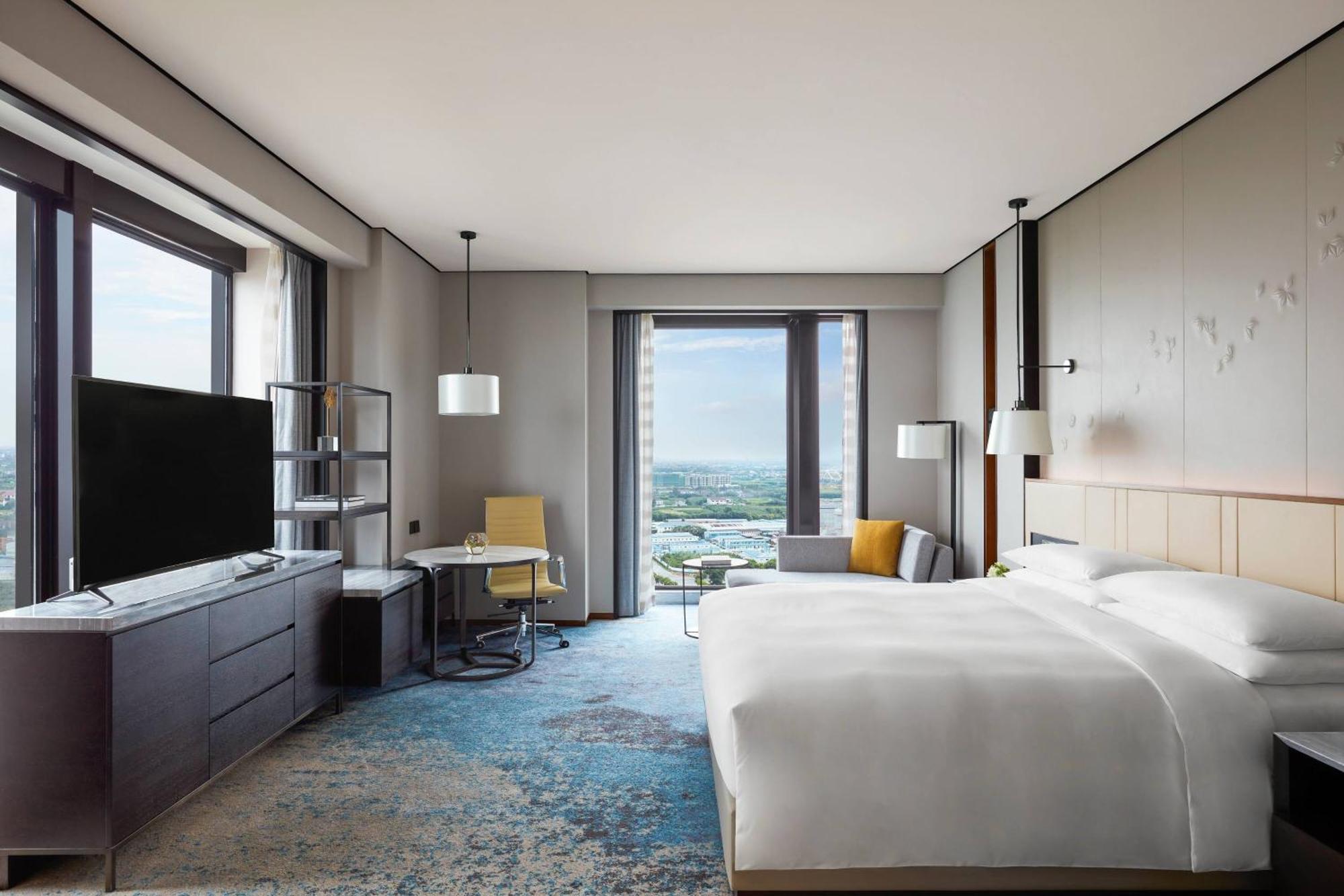 Shanghai Marriott Hotel Pudong South Nanhui Eksteriør bilde