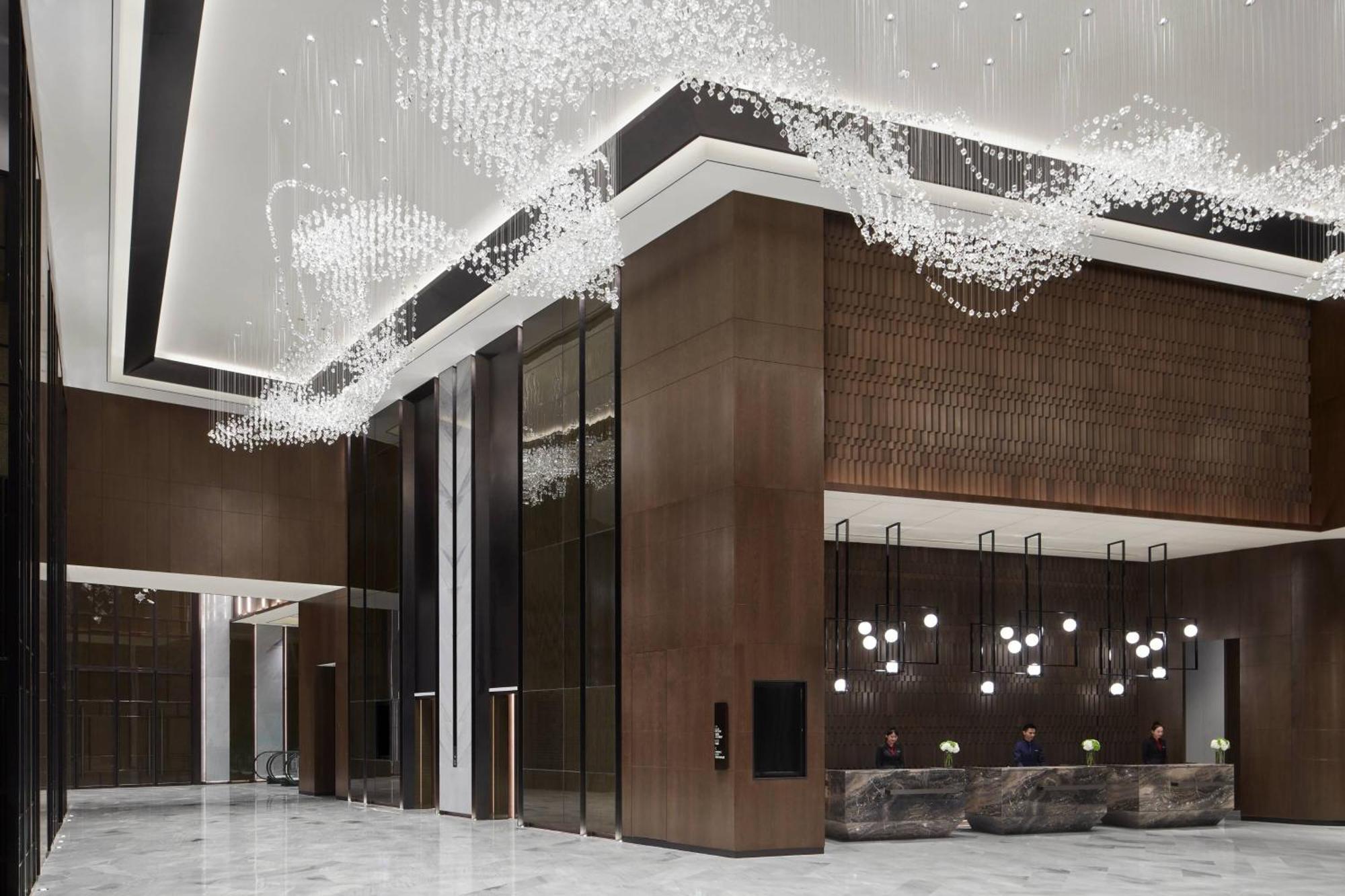 Shanghai Marriott Hotel Pudong South Nanhui Eksteriør bilde