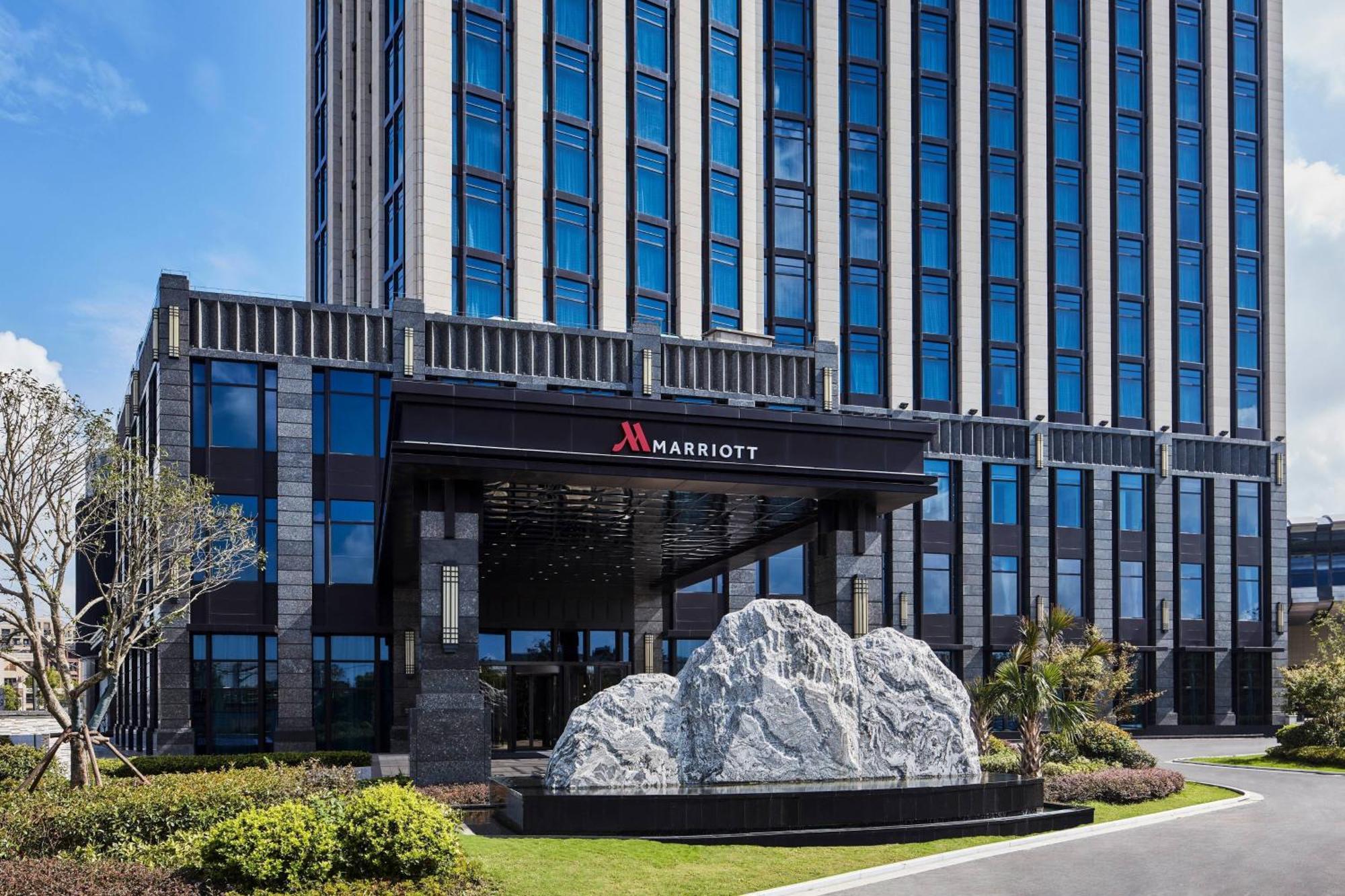 Shanghai Marriott Hotel Pudong South Nanhui Eksteriør bilde