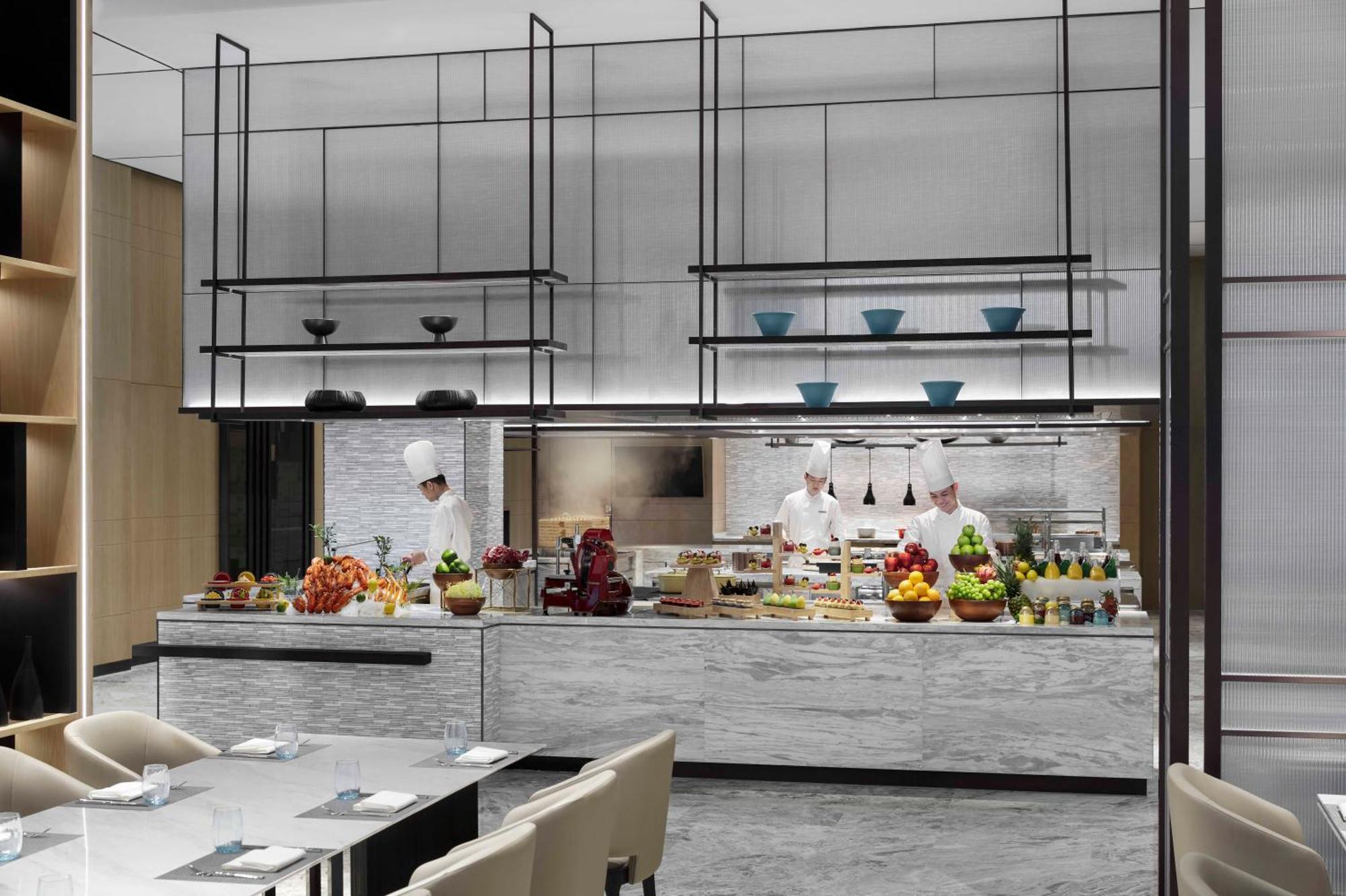 Shanghai Marriott Hotel Pudong South Nanhui Eksteriør bilde